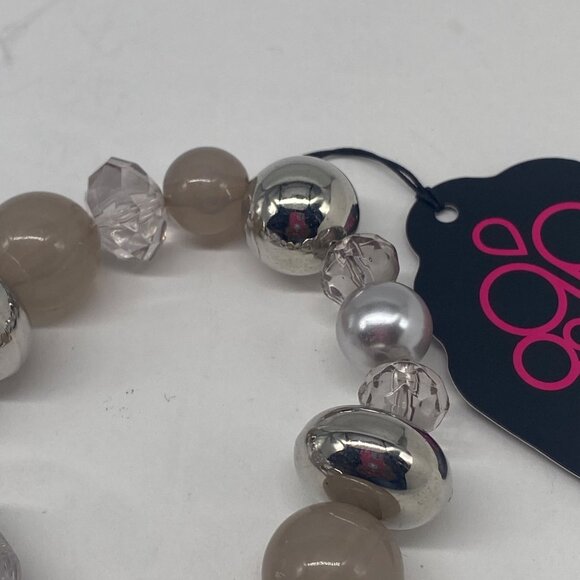 Paparazzi Jewelry Ice Ice Breaker Sliver Bracelet Item 104 - Picture 4 of 5